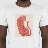 Camiseta Leopardo Rosa