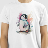 Camiseta Pinguim Tropical