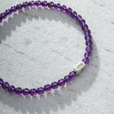 Pulseira Ametista (4mm)