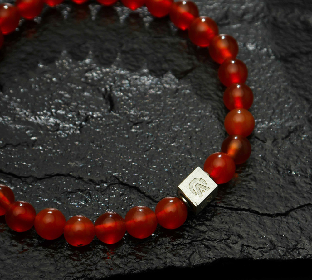 Pulseira Cornalina Masculina 1