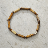Pulseira Jaspe Paisagem (4mm)