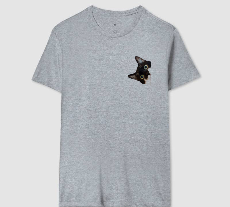 Camiseta Cadê Meu Gato?