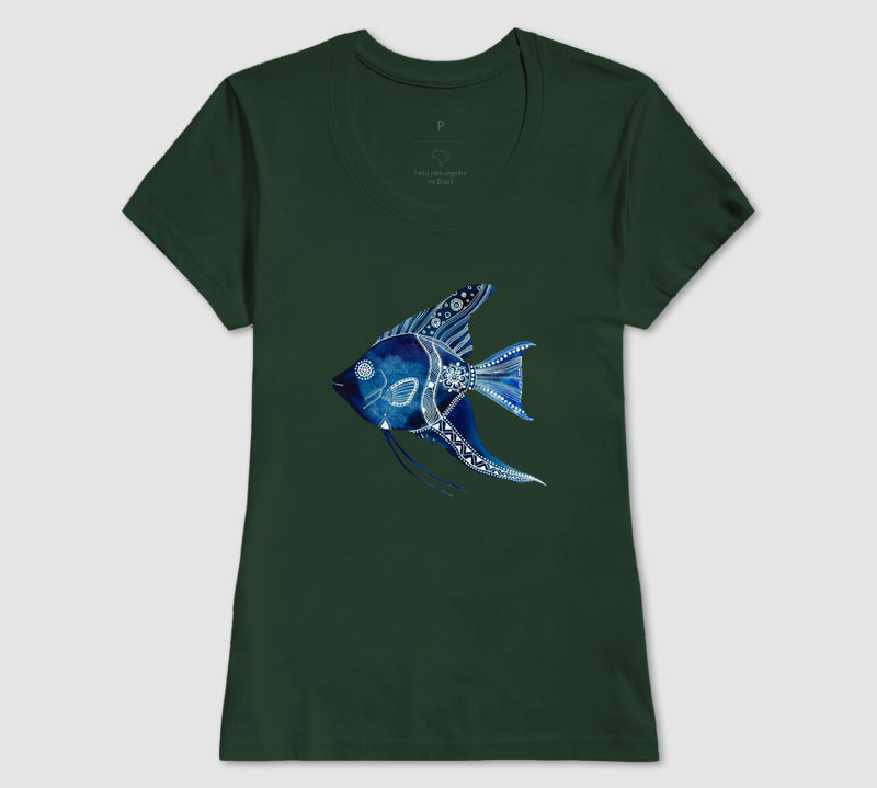 Camiseta Peixe Azul