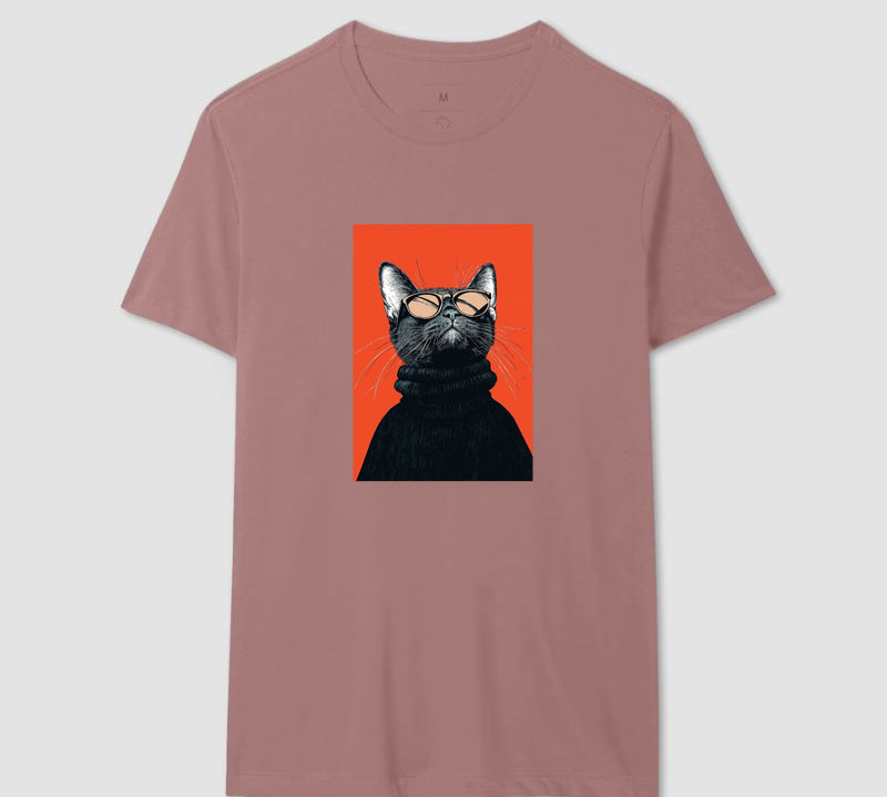 Camiseta Cat Design