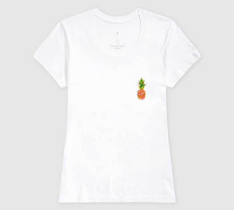 Camiseta Sabor Abacaxi