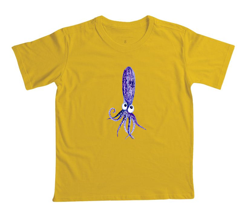 Camiseta Infantil Violeta