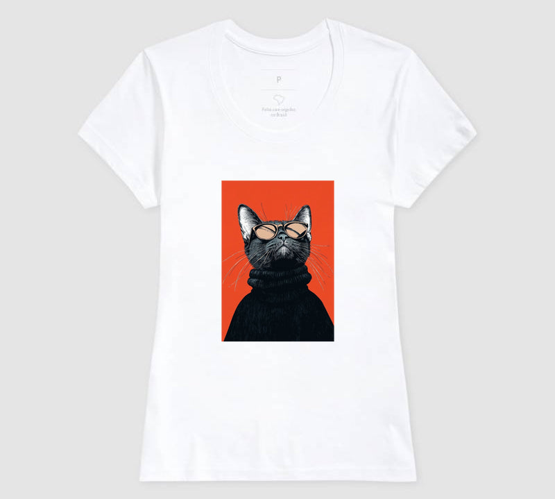 Camiseta Cat Design
