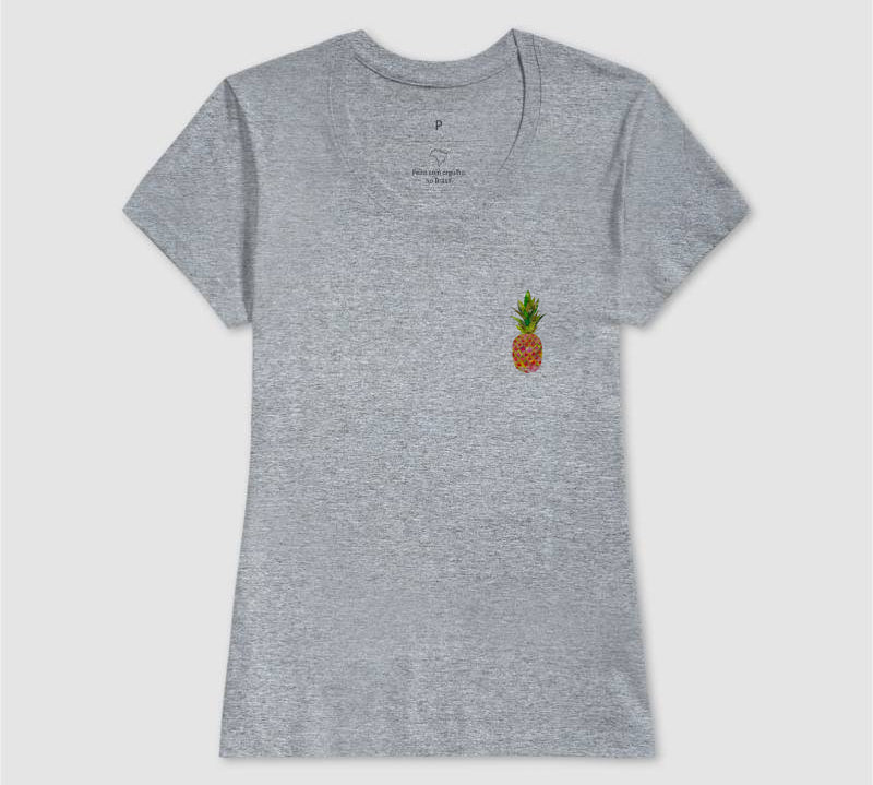 Camiseta Sabor Abacaxi