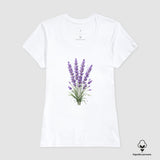 Camiseta Lavanda | Algodão Peruano |