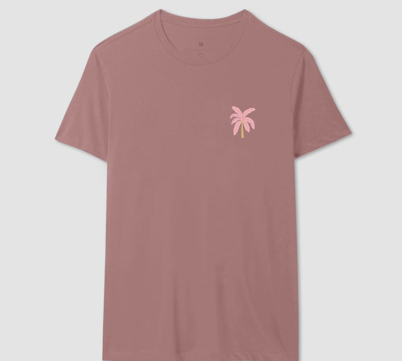 Camiseta Pink Palm