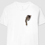 Camiseta Gato Brincando