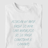 Camiseta Acordar na Praia