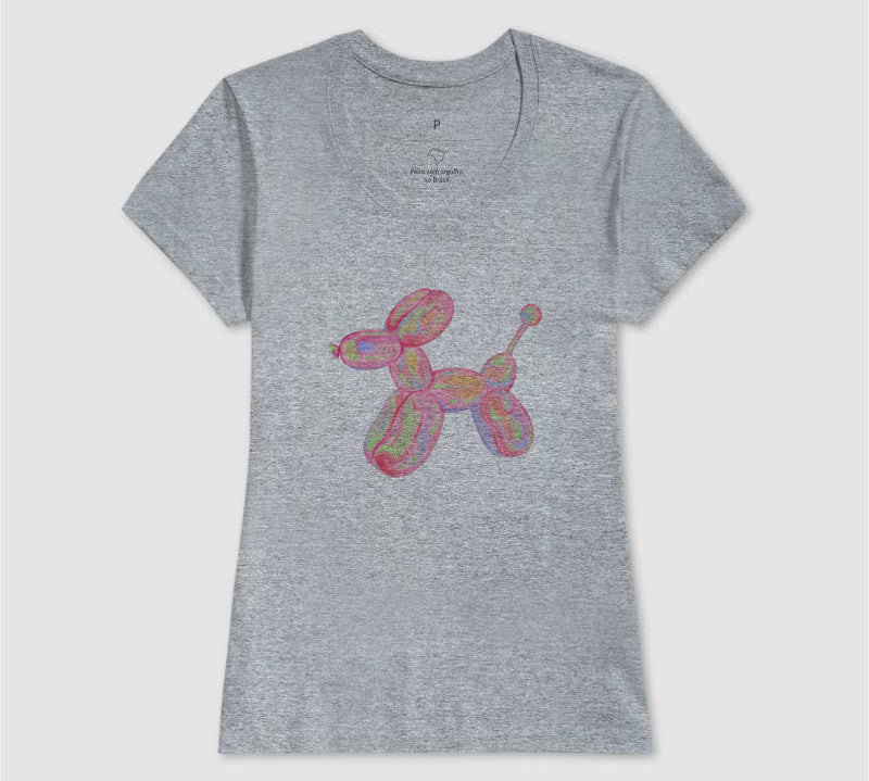 Camiseta Pop Dog Art