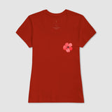 Camiseta Red Flower