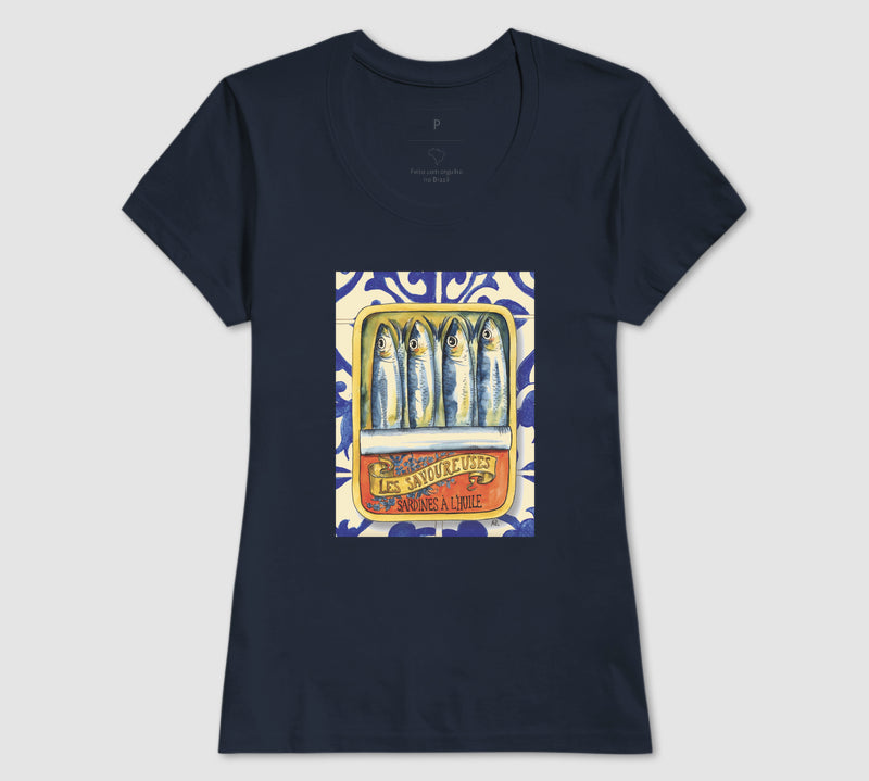 Camiseta Sardines à L'Huile