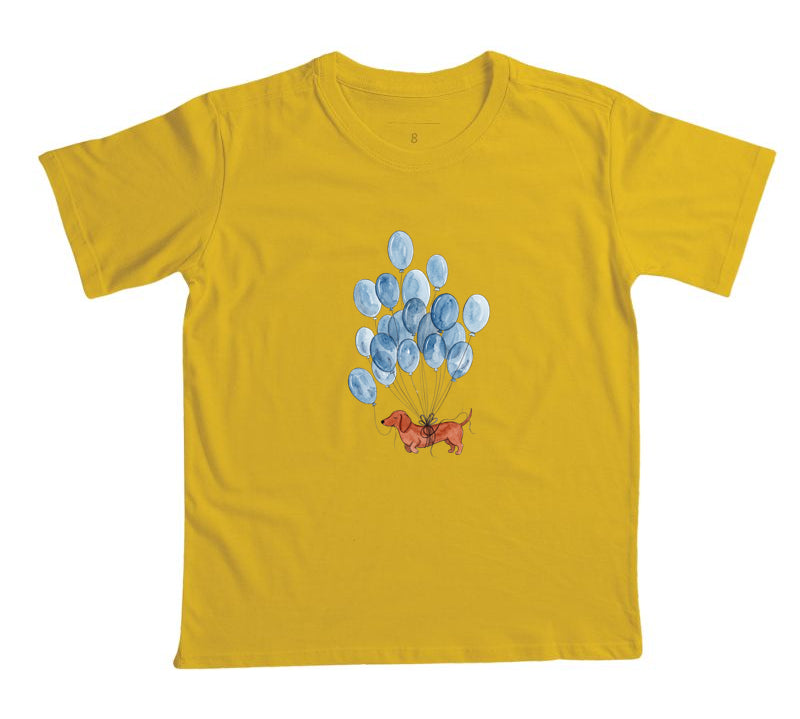 Camiseta Infantil Salsicha