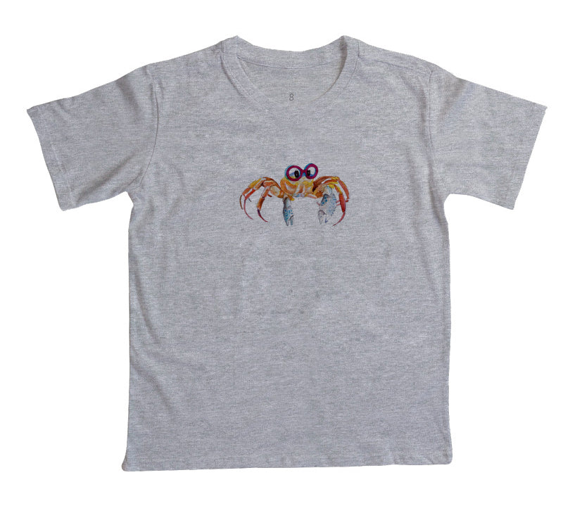 Camiseta Infantil Nerdy Crab
