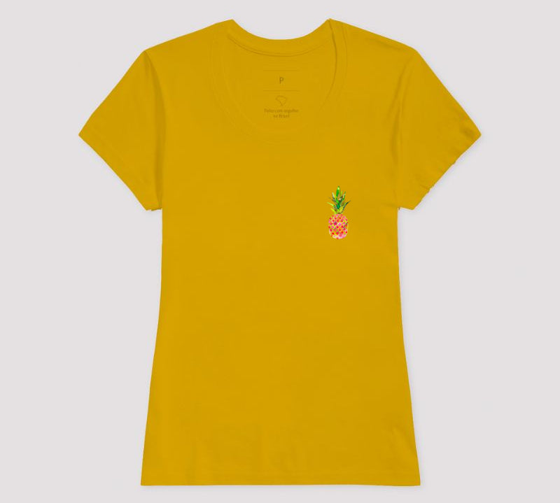 Camiseta Sabor Abacaxi