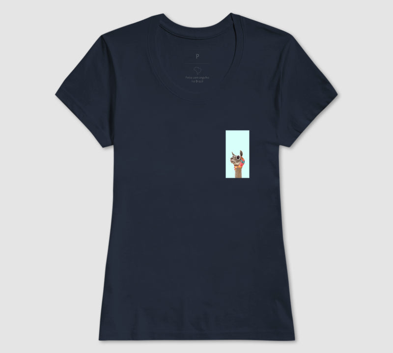 Camiseta Lhama Que Eu Vou