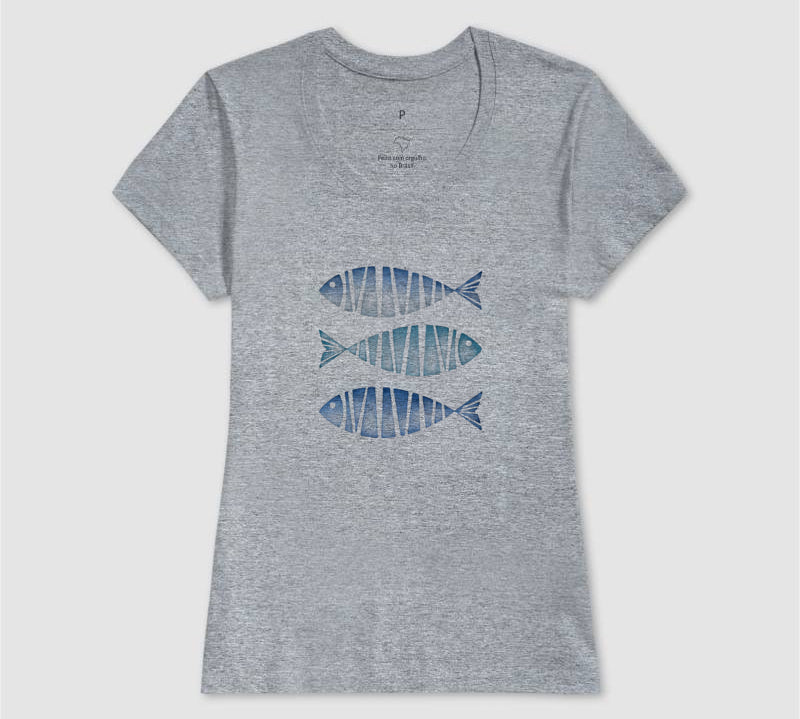 Camiseta Tre Pesci