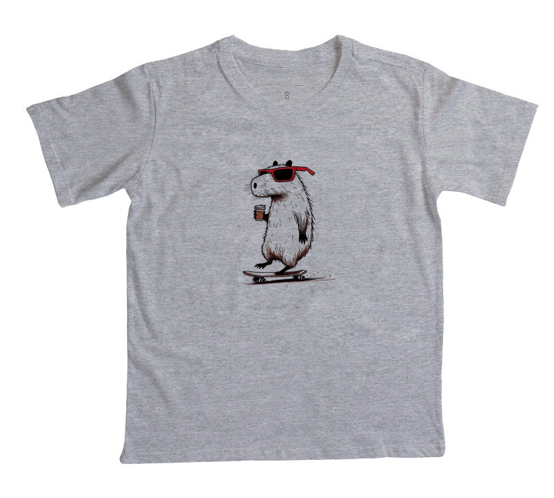 Camiseta Skate Capivara