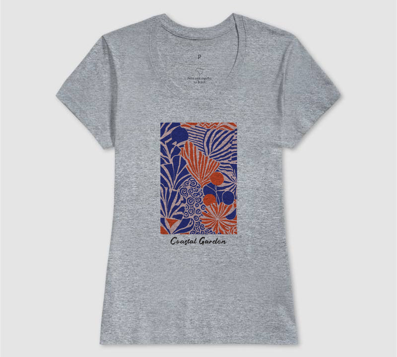 Camiseta Coastal Garden
