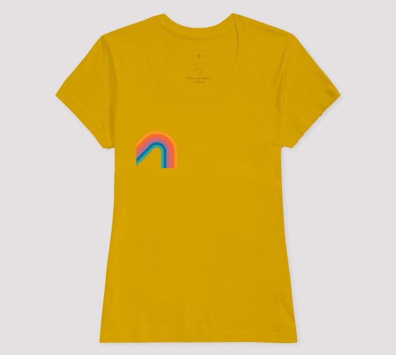 Camiseta Além do Arco-Íris