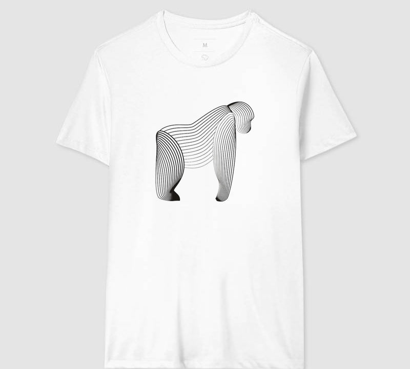 Camiseta Geo Gorilla