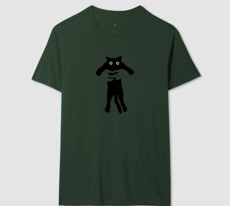 Camiseta Gato No Colo