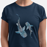Camiseta Baleias Harmony Marinho