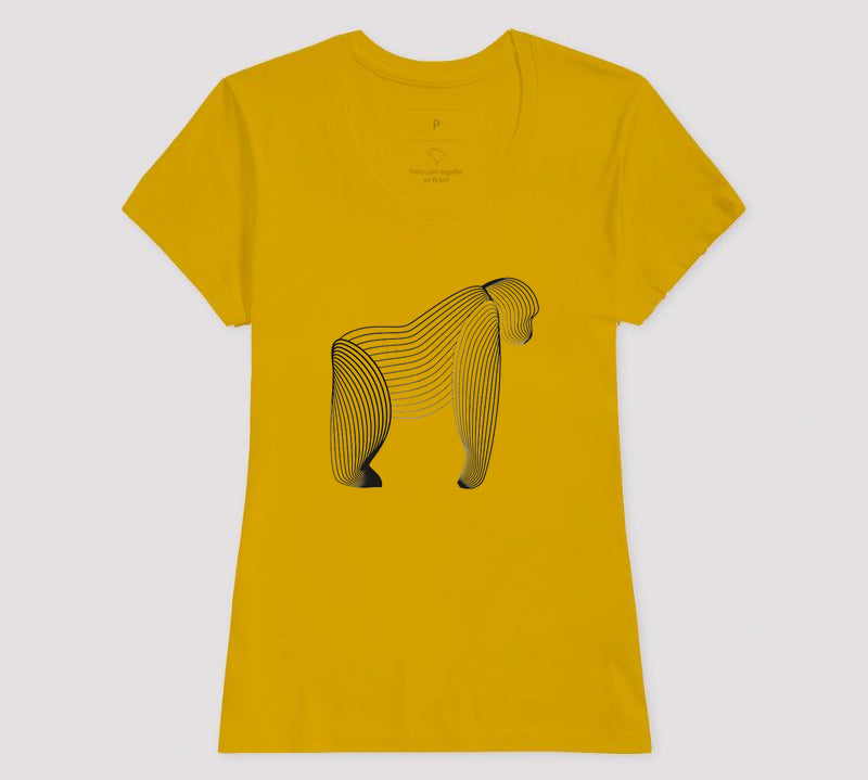 Camiseta Geo Gorilla