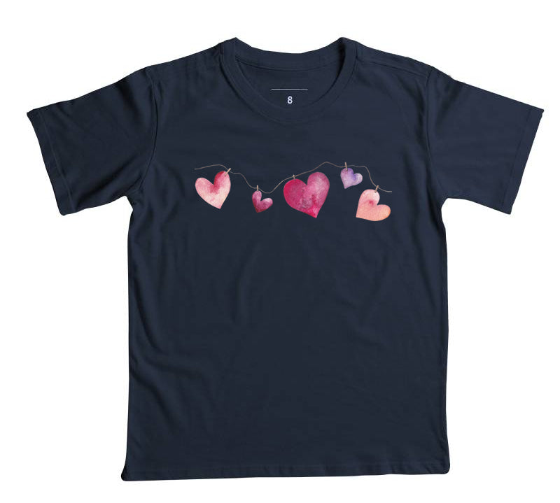 Camiseta Infantil Love Line