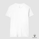 Camiseta Básica Algodão Peruano Branca