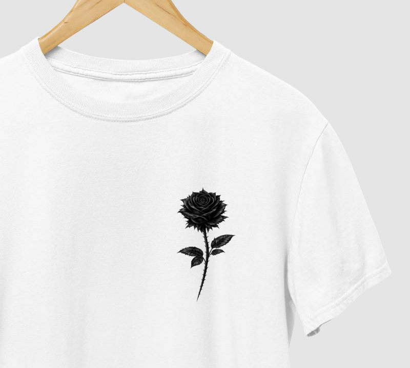 Camiseta Rosa Noir