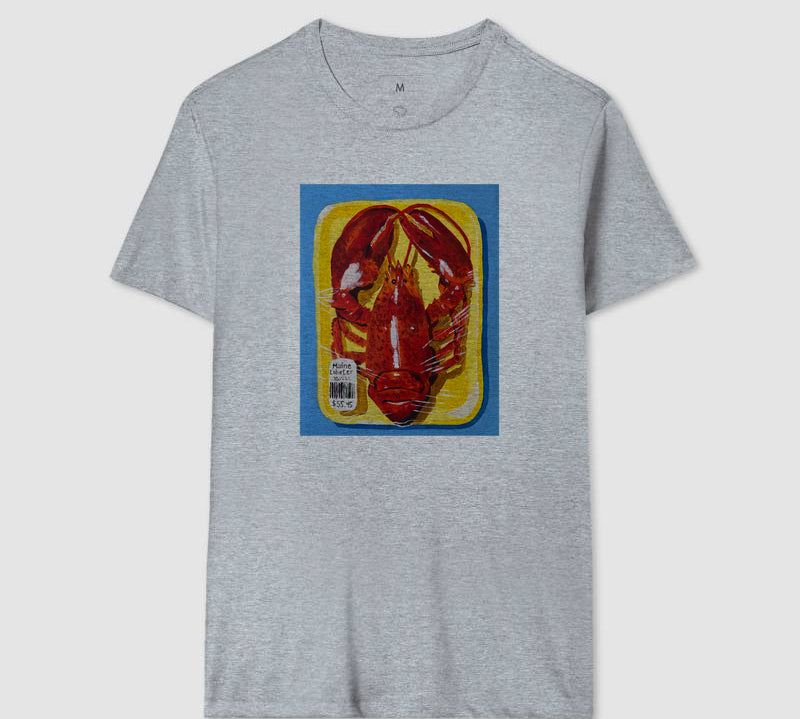 Camiseta Lagosta à Venda