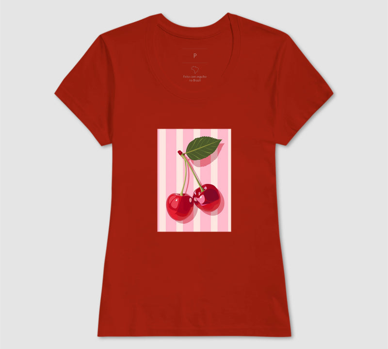 Camiseta Cereja