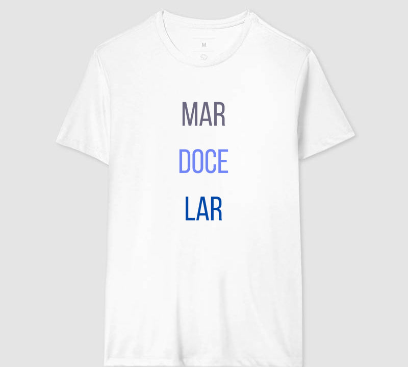 Camiseta Mar Doce Lar