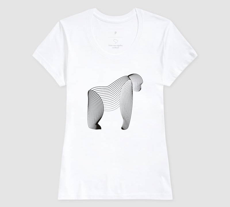 Camiseta Geo Gorilla