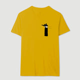 Camiseta Gatinho Pantera Negra
