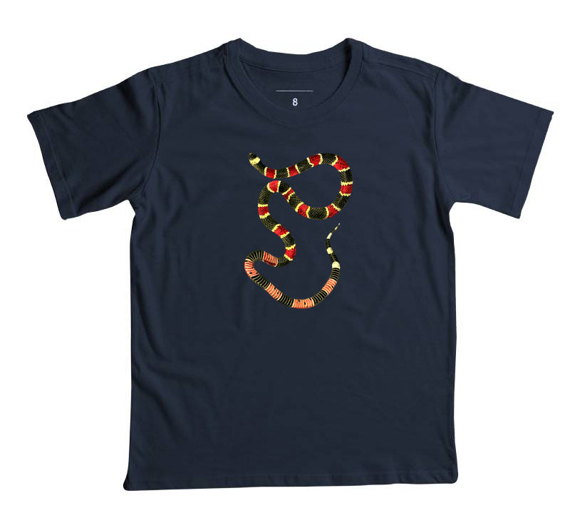 Camiseta Infantil Cobra Coral