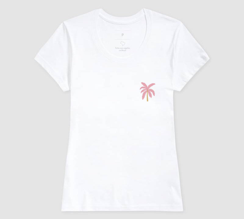 Camiseta Pink Palm