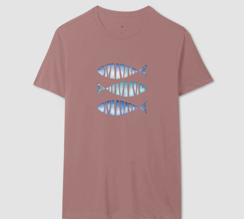 Camiseta Tre Pesci