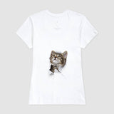 Camiseta Gato Brincando II