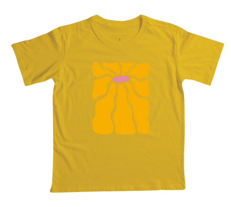 Camiseta Infantil Yellow Power