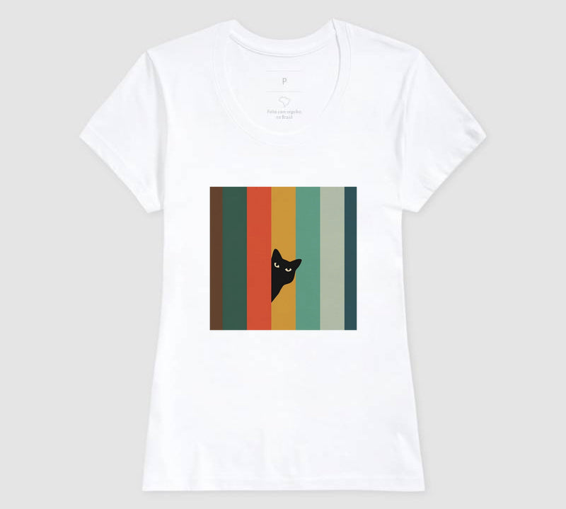 Camiseta Feline Fine