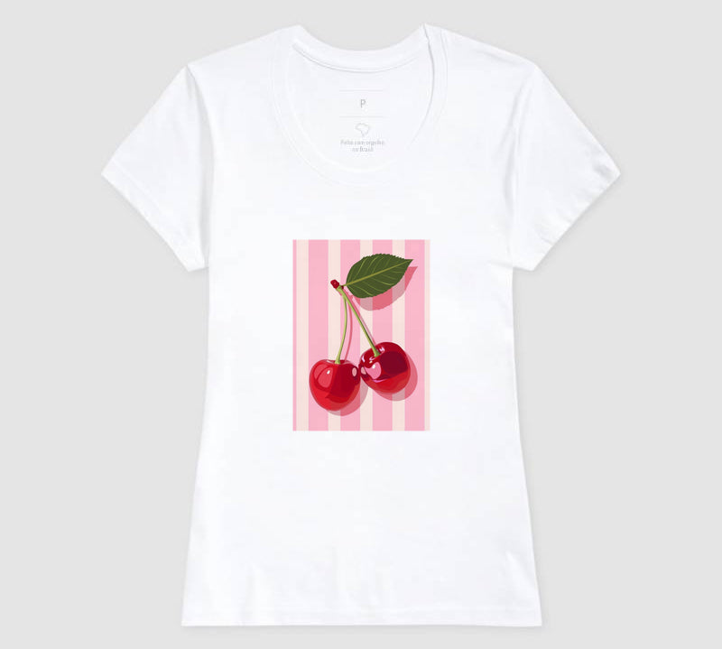 Camiseta Cereja