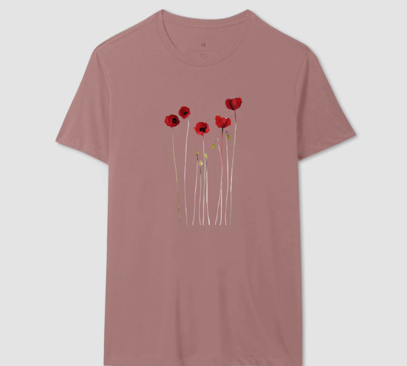 Camiseta Papoulas