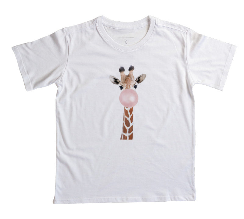 Camiseta Infantil Bubble Giraffe