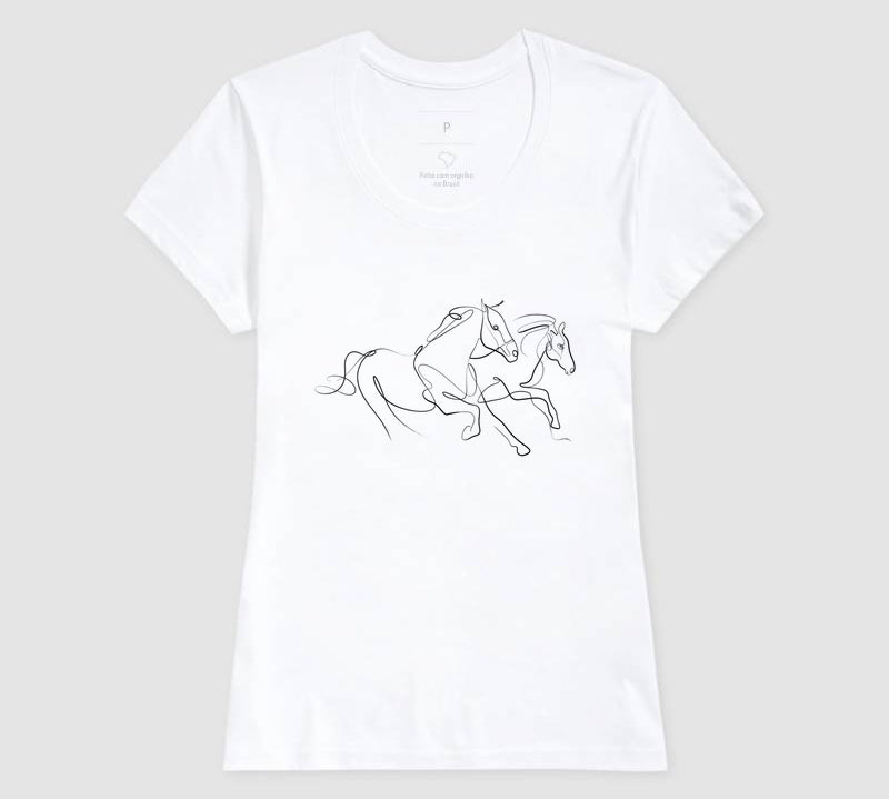 Camiseta Cavalos