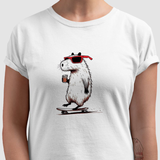 Camiseta Skate Capivara